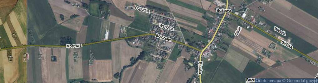 Zdjęcie satelitarne Mostowa ul.